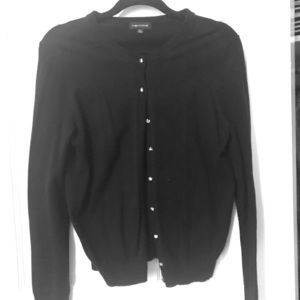 Black button up cardigan